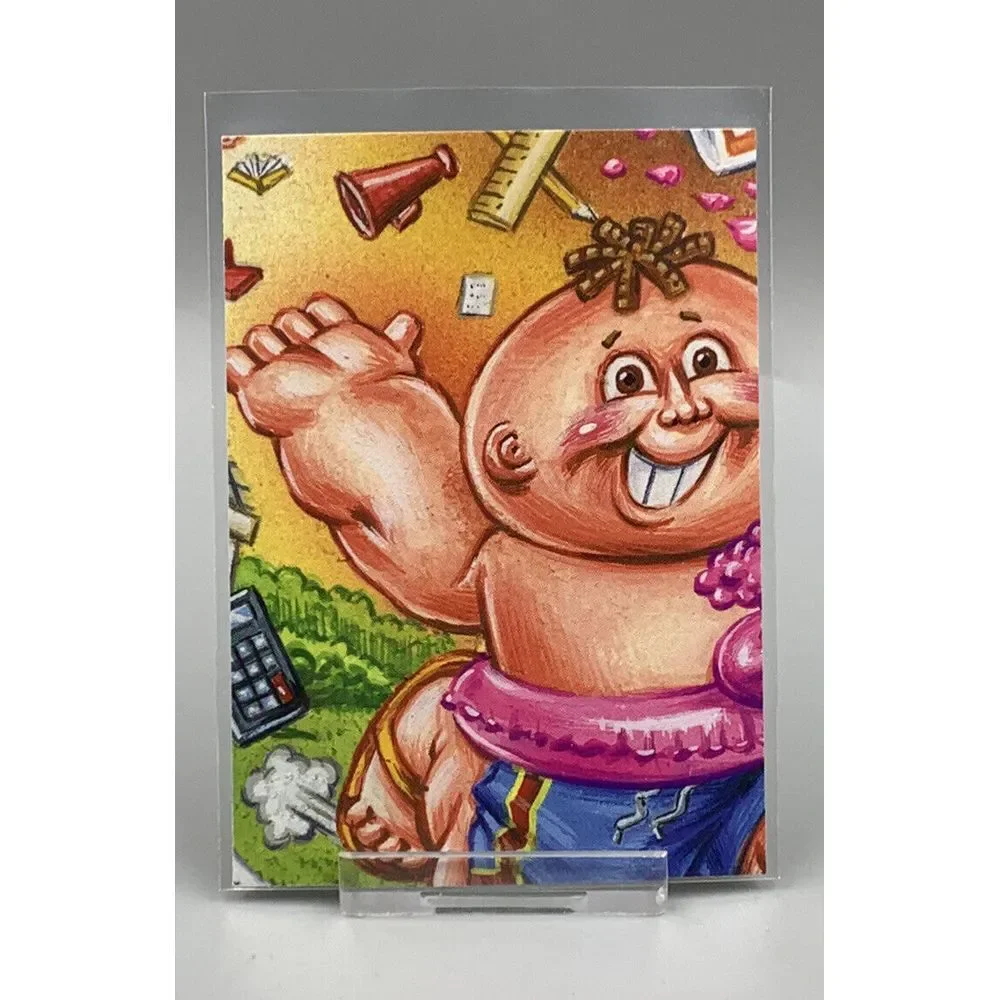 2020 Garbage Pail Kids‎ Booger Green #31A Braun Baggin' It